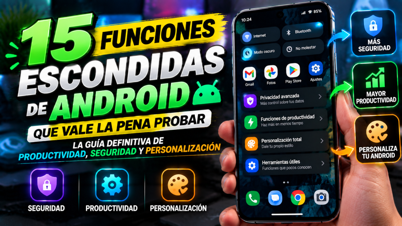 15 Funciones Escondidas de Android que Vale la Pena Probar