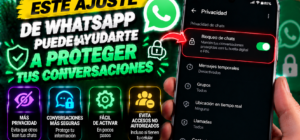 Este ajuste de WhatsApp puede ayudarte a proteger tus conversaciones